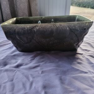 Artisan Olive and Charcoal Vanity Tray